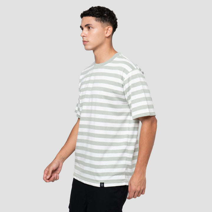 Nevada Stripe Small Stripe Kaos Pria