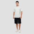 Nevada Stripe Small Stripe Kaos Pria