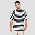 Nevada Stripe Small Stripe Kaos Pria