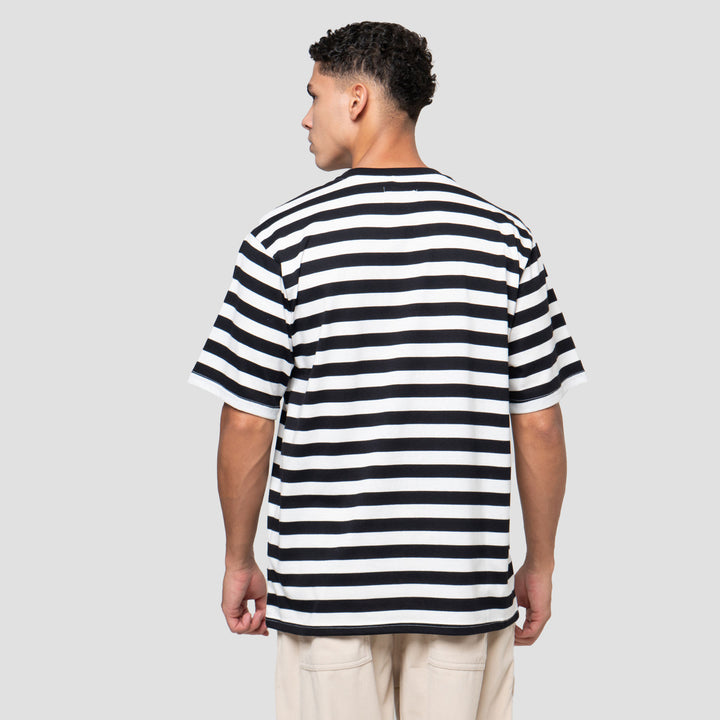 Nevada Stripe Small Stripe Kaos Pria