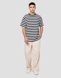 Nevada Stripe Small Stripe Kaos Pria