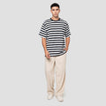 Nevada Stripe Small Stripe Kaos Pria