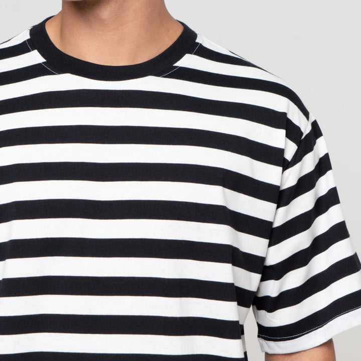 Nevada Stripe Small Stripe Kaos Pria