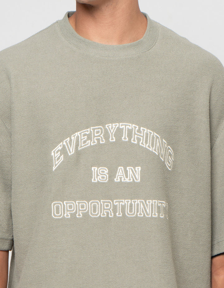 Nevada With Embro - Everything Is An Opportunity Kaos Oversize  Pria