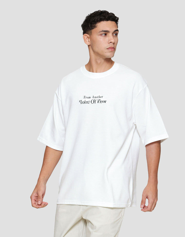 Nevada Texture With Embro - From Another Kaos Oversize Pria