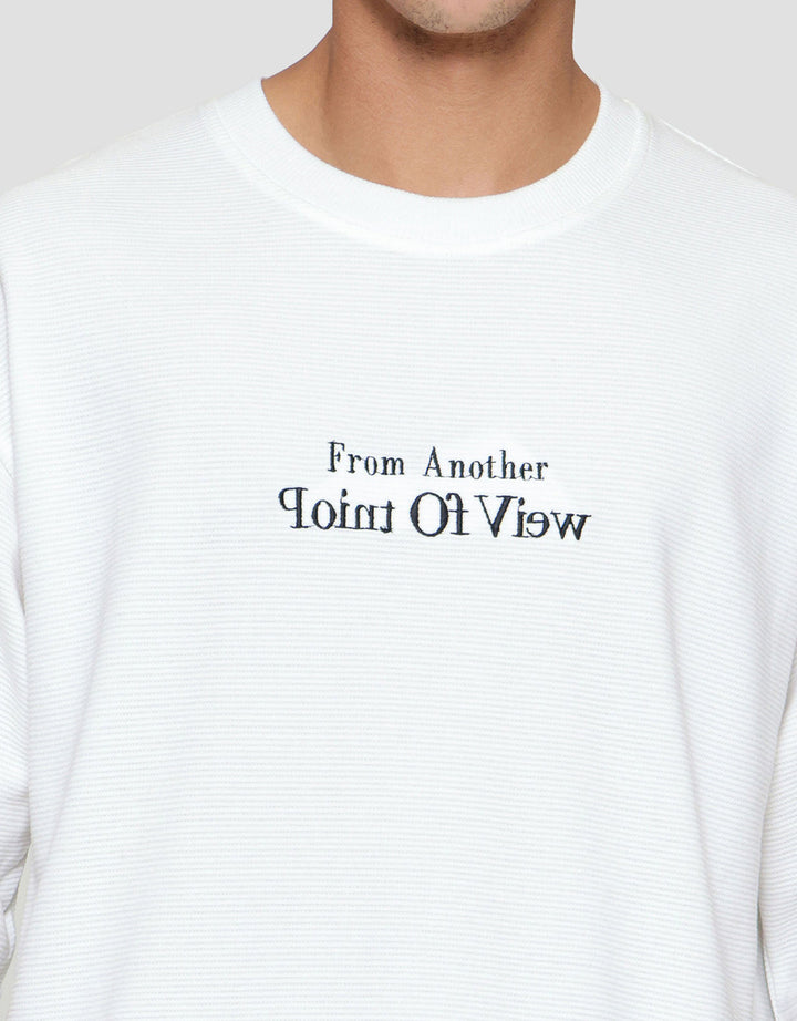 Nevada Texture With Embro - From Another Kaos Oversize Pria