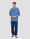 Nevada Oversize Texture With Embro - Focused Kaos Pria