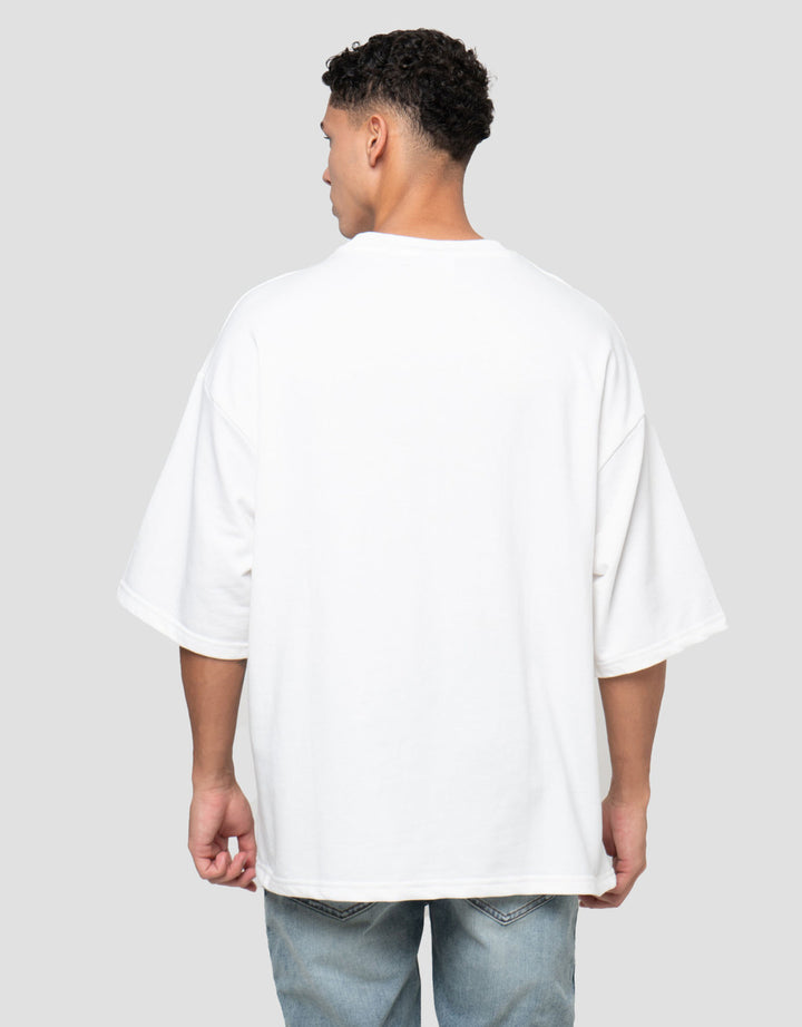 Nevada Wb Looney Tunes Oversize Baby Terry - Bugs Bunny Kaos Pria