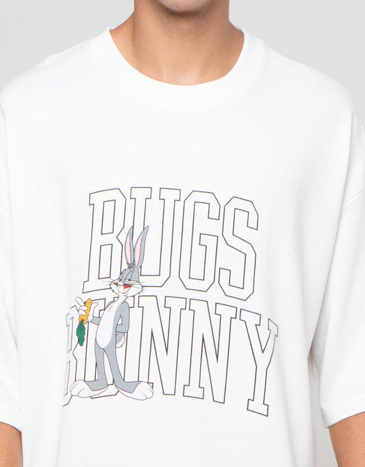 Nevada Wb Looney Tunes Oversize Baby Terry - Bugs Bunny Kaos Pria