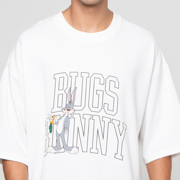Nevada Wb Looney Tunes Oversize Baby Terry - Bugs Bunny Kaos Pria