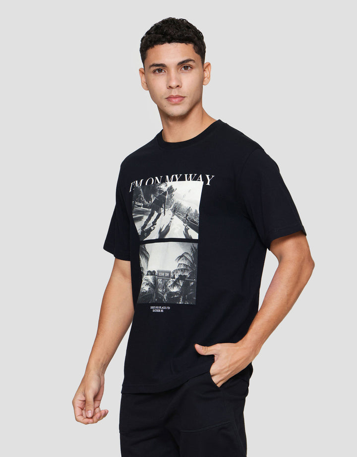 Nevada Photoprint Theme City Kaos Pria