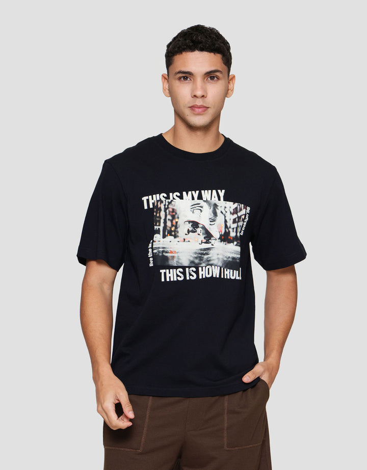 Nevada Photoprint Theme City - 3 Kaos Pria