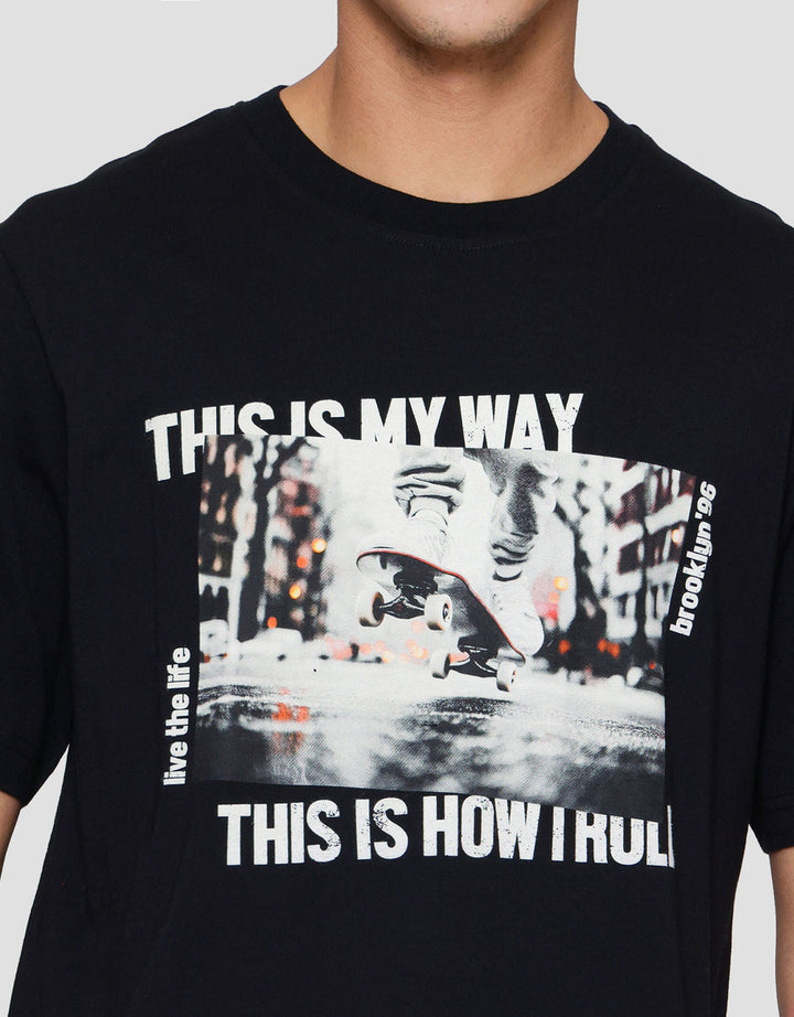 Nevada Photoprint Theme City - 3 Kaos Pria