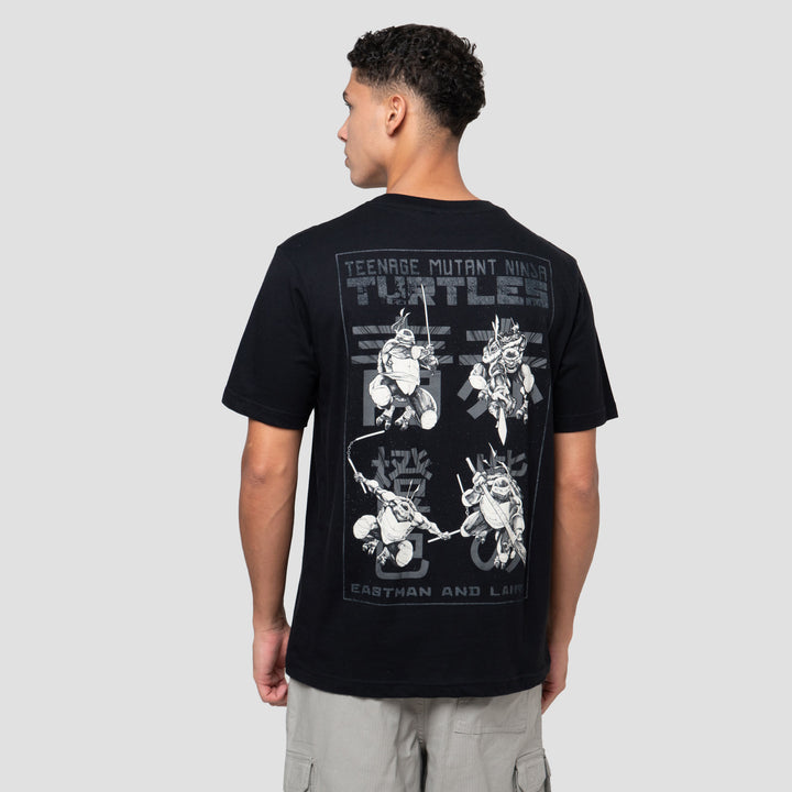 Nevada Back Print - Style Turtle Kaos Pria
