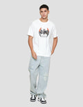 Nevada Wb Batman Ninja Backprint - Style Kaos Pria