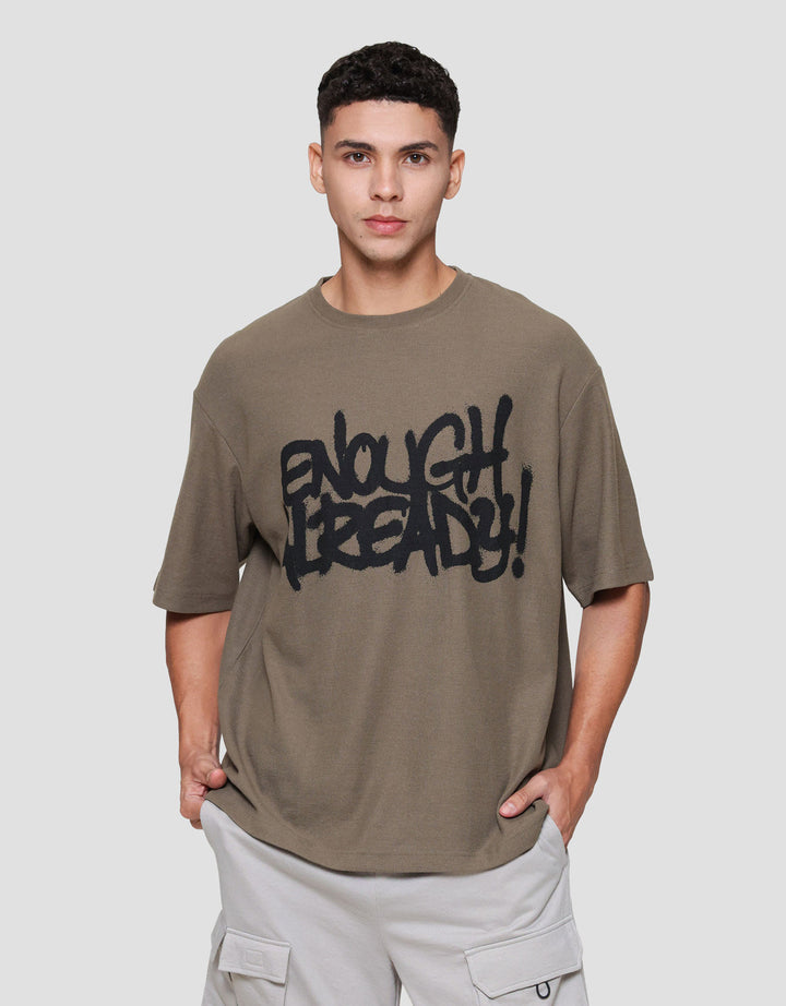 Nevada Graffiti - Style Kaos Oversize Pria