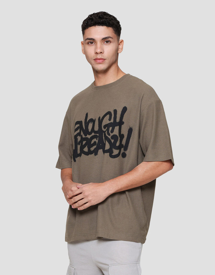 Nevada Graffiti - Style Kaos Oversize Pria