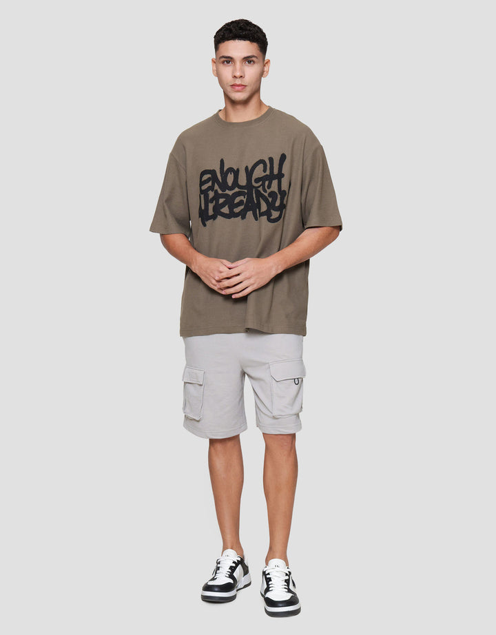 Nevada Graffiti - Style Kaos Oversize Pria