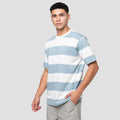 Nevada Stripe Yarn Dyed Kaos Pria