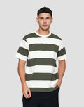 Nevada Stripe Yarn Dyed Kaos Pria
