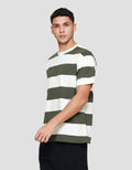 Nevada Stripe Yarn Dyed Kaos Pria