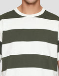 Nevada Stripe Yarn Dyed Kaos Pria