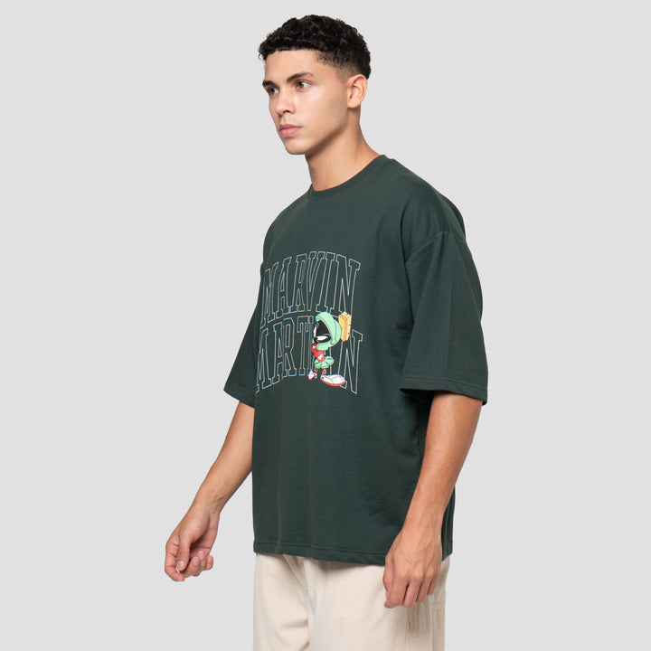 Nevada Wb Oversize Looney Tunes Marvin Martian Kaos Oversize Pria
