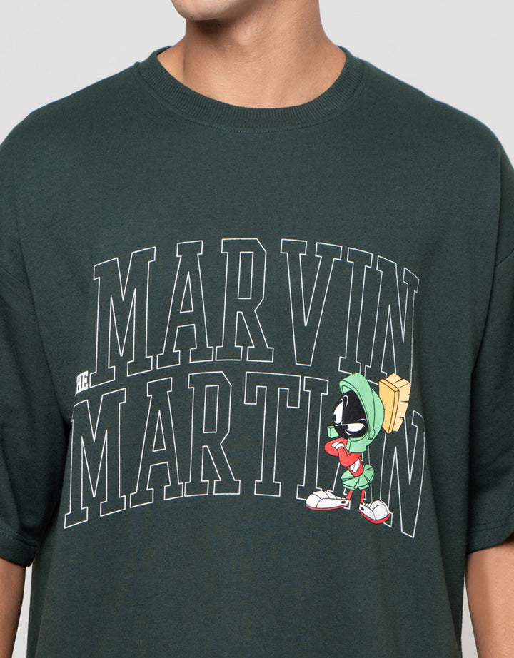 Nevada Wb Oversize Looney Tunes Marvin Martian Kaos Oversize Pria