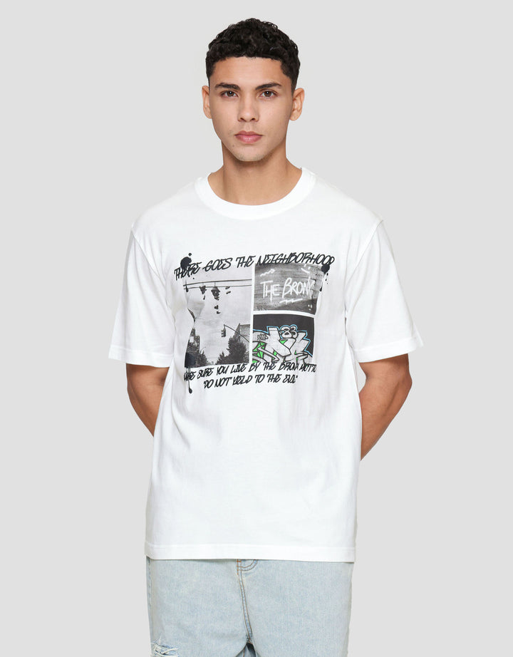 Nevada Photoprint Graphic Street Style Kaos Pria