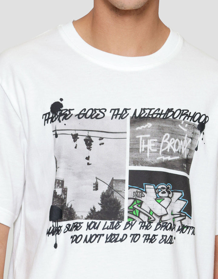 Nevada Photoprint Graphic Street Style Kaos Pria