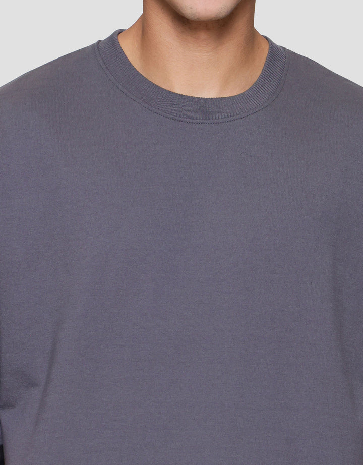 Nevada Woven Label Kaos Oversize Pria