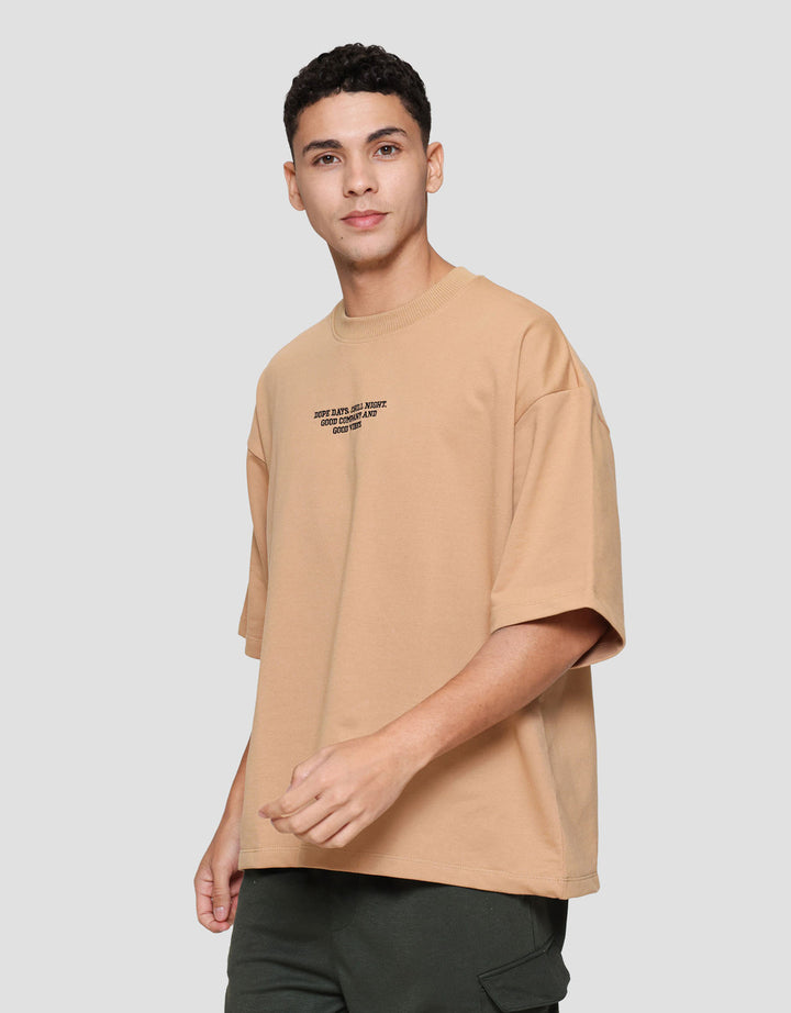 Nevada Embro - Dope Days Chill Night Kaos Oversize Pria