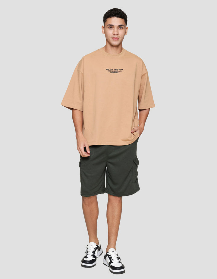 Nevada Embro - Dope Days Chill Night Kaos Oversize Pria