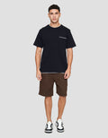 Nevada Round Neck 2 Layer With Pocket Kaos Pria