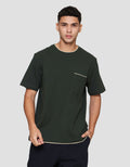 Nevada Round Neck 2 Layer With Pocket Kaos Pria