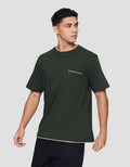Nevada Round Neck 2 Layer With Pocket Kaos Pria