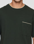 Nevada Round Neck 2 Layer With Pocket Kaos Pria