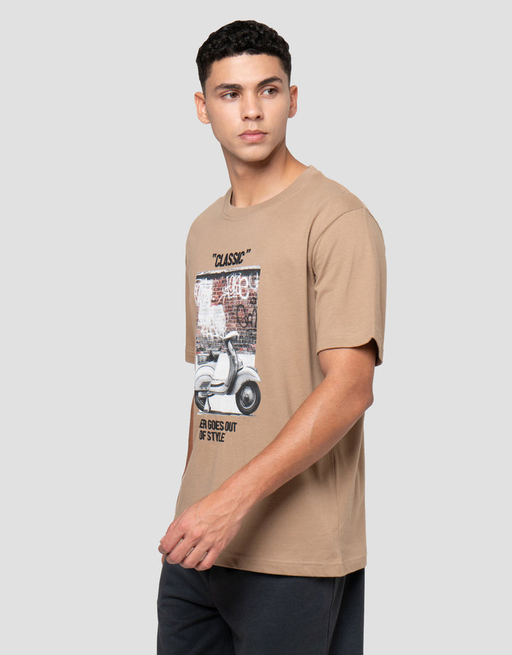 Nevada Theme Motor - Style Classic Kaos Pria