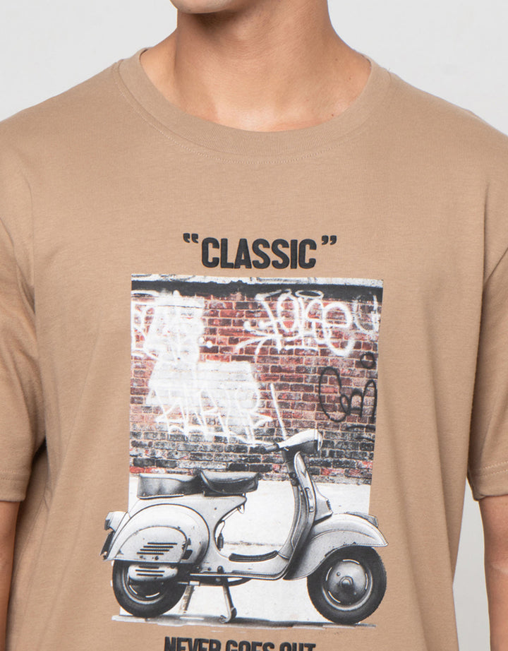 Nevada Theme Motor - Style Classic Kaos Pria