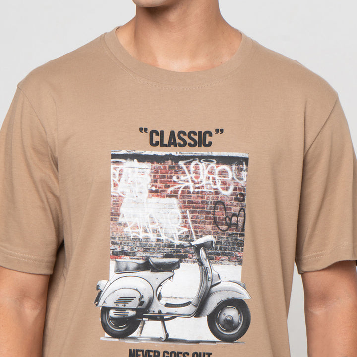 Nevada Theme Motor - Style Classic Kaos Pria