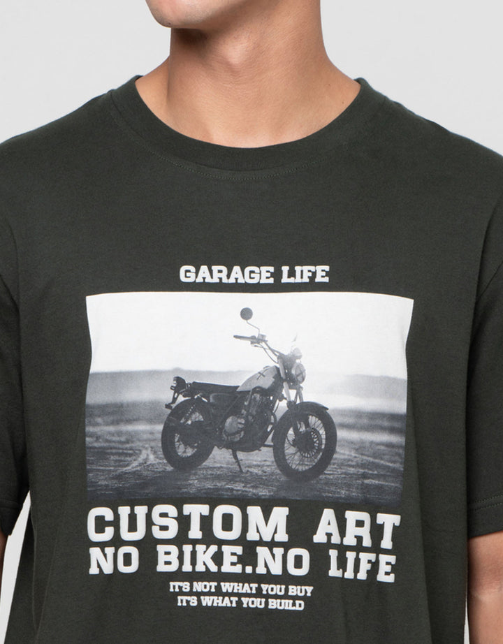 Nevada Photoprint Theme Motor - Style Custom Kaos Pria