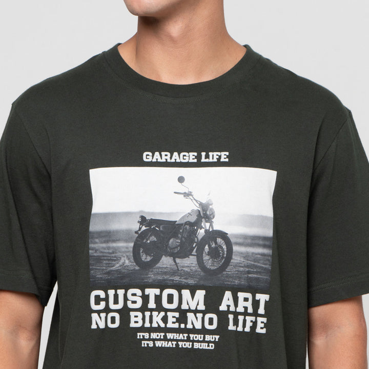 Nevada Photoprint Theme Motor - Style Custom Kaos Pria