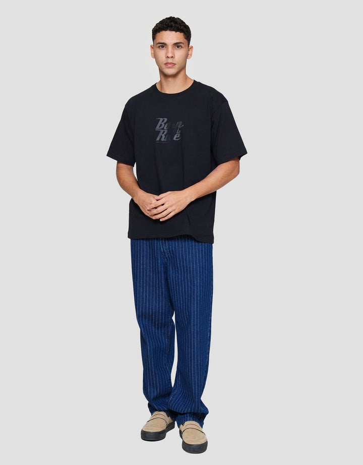 Nevada Print Hd - Born To Ride Kaos Pria