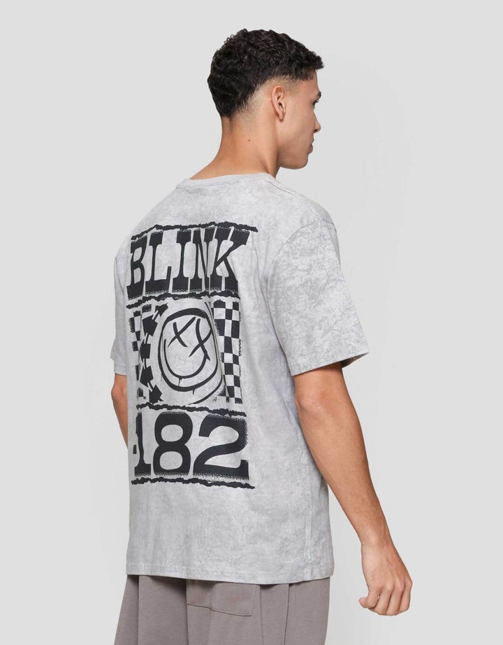 Nevada Back Print Universal Music Blink - Style Kaos Pria