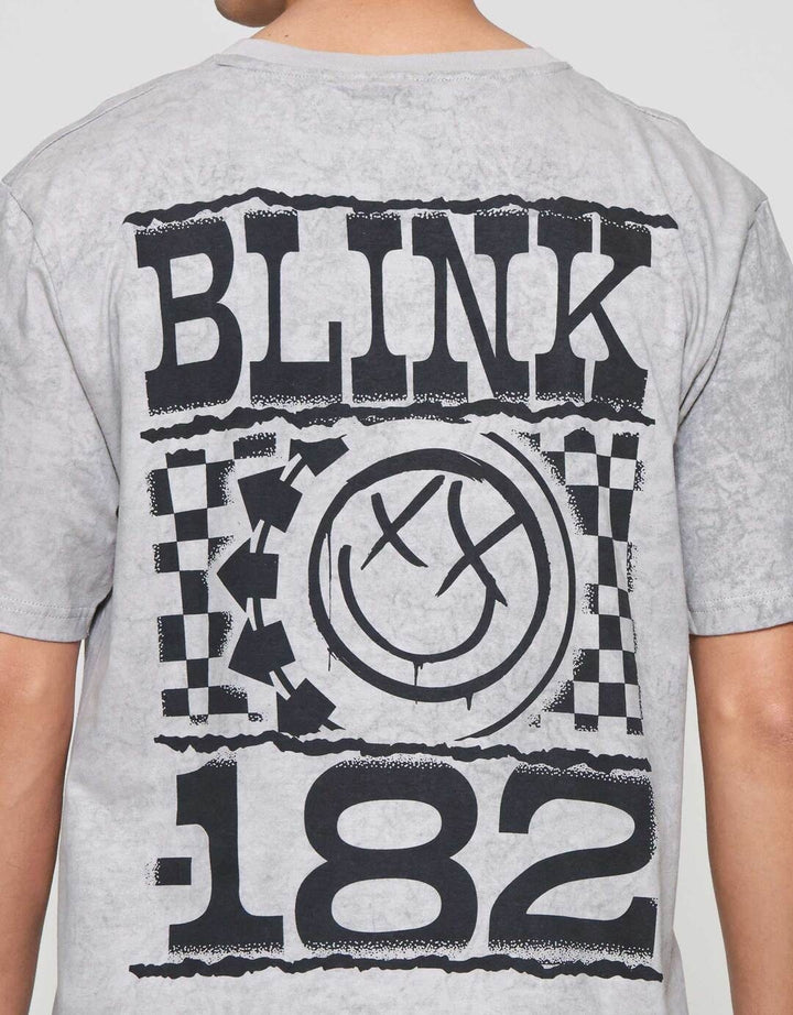 Nevada Back Print Universal Music Blink - Style Kaos Pria