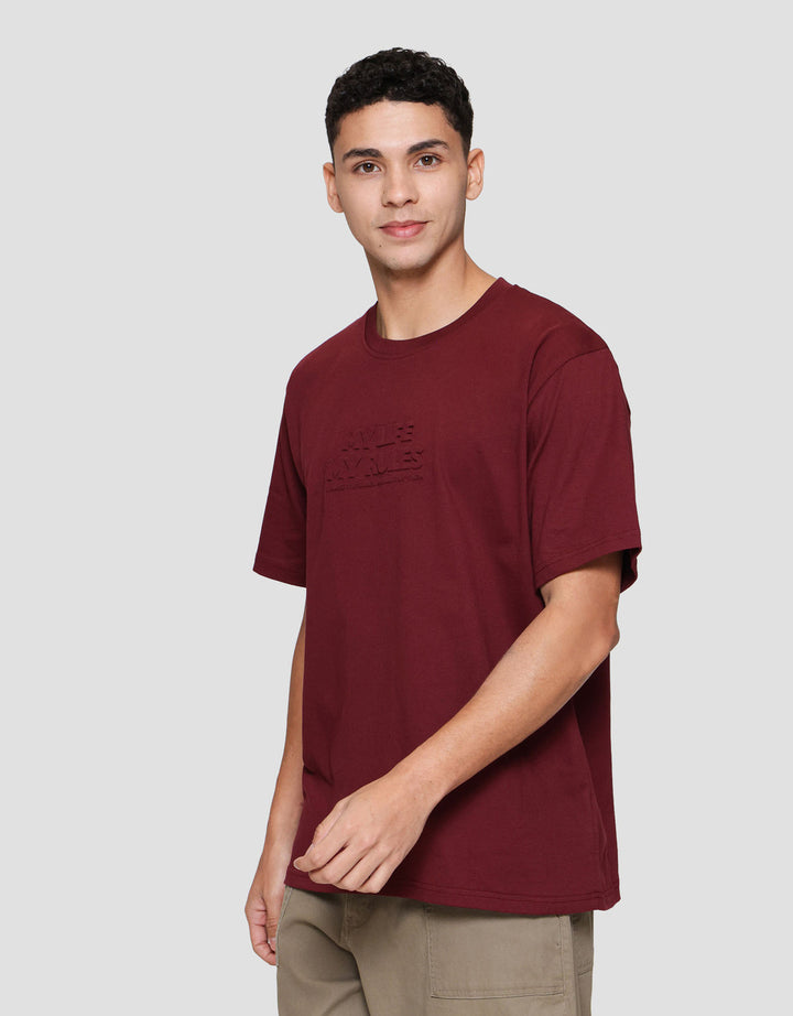 Nevada Print Emboss - My Life My Rules Kaos Pria