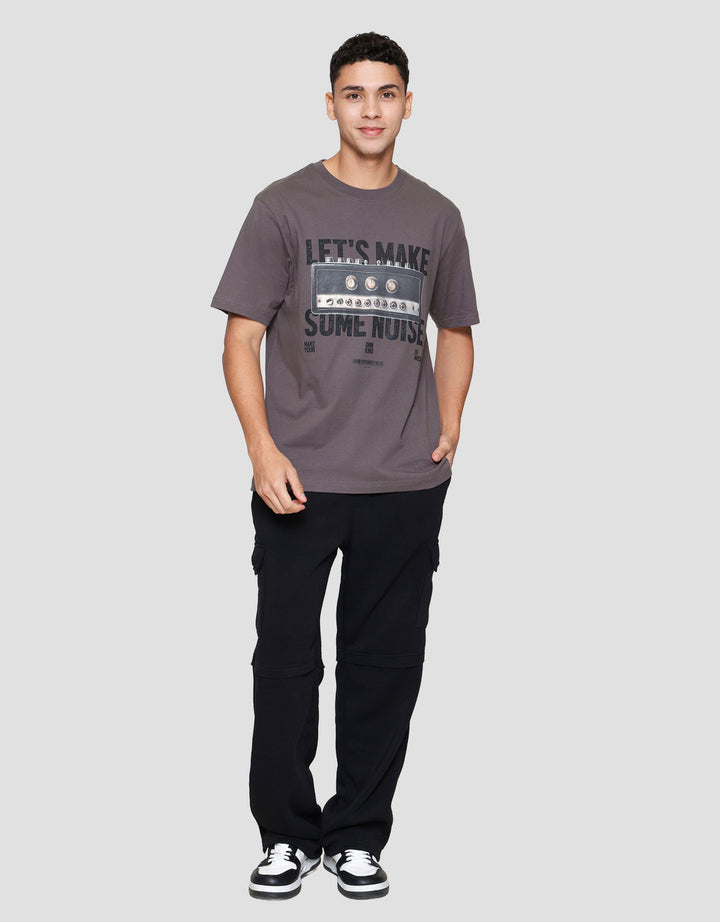 Nevada Photoprint Retro - Style Noise Kaos Pria