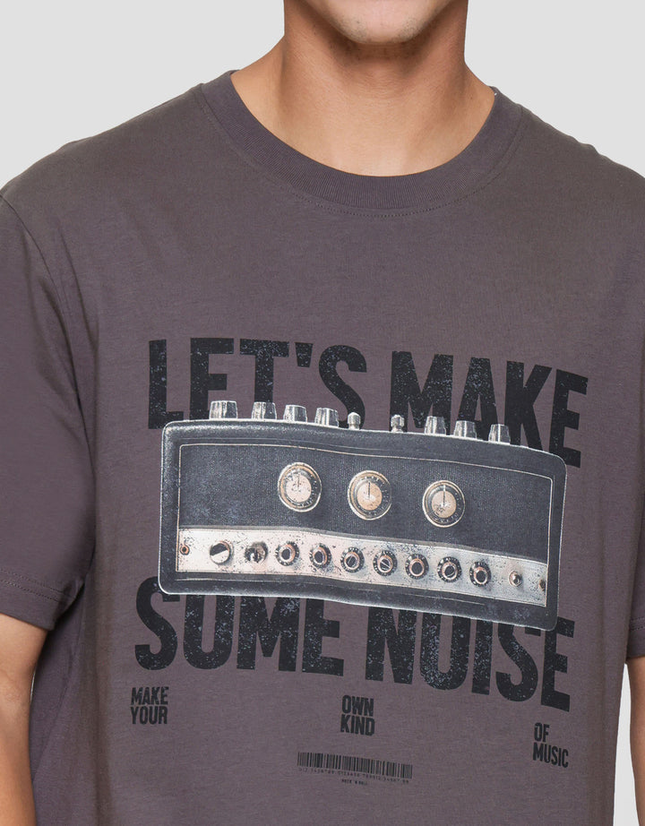 Nevada Photoprint Retro - Style Noise Kaos Pria