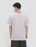 Nevada 2 Colors Stripe Kaos Lengan Pendek Pria
