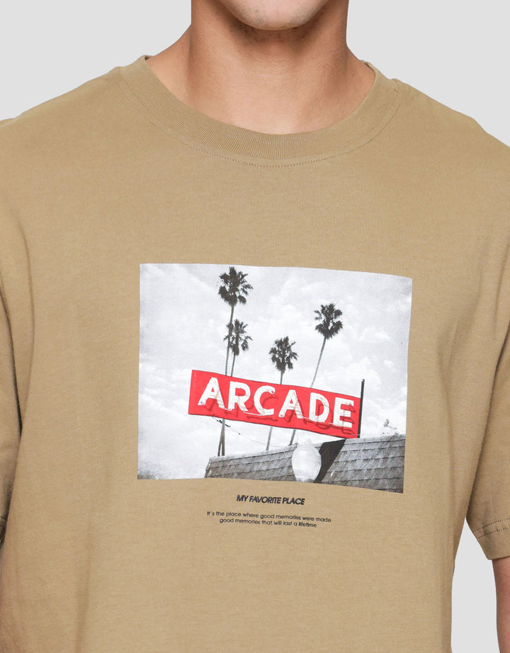 Nevada Photoprint Street Style Arcade Kaos Pria
